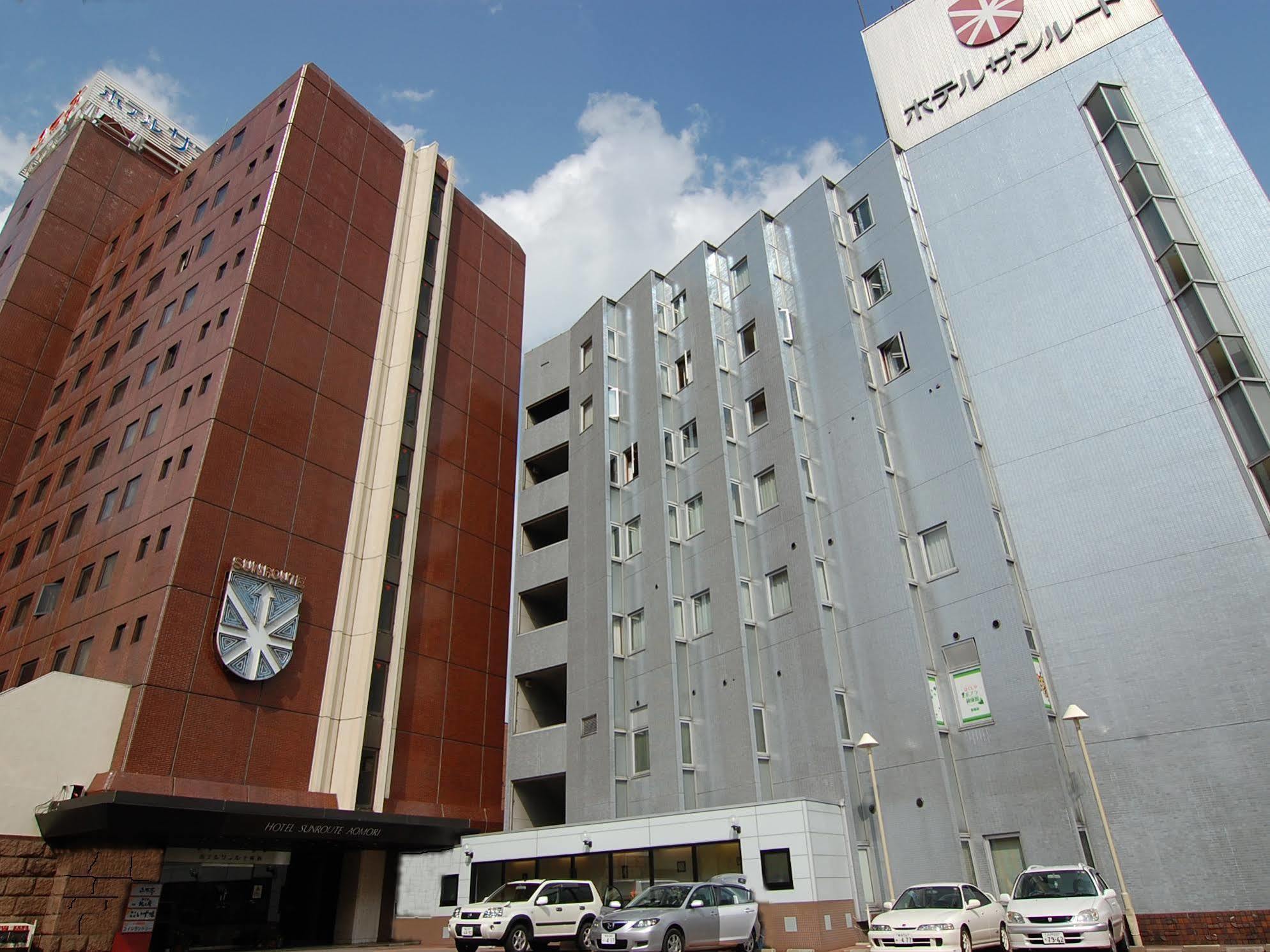 Hotel Sunroute Aomori Exterior foto